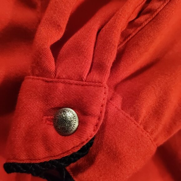 VINTAGE Riding Cowboy Western Shirt Stunning Deborah Murray Made in Canada - Picture 9 of 11